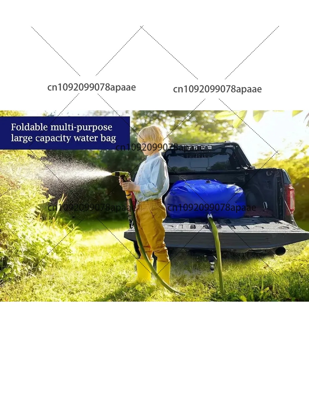 110L PVC Water Storage Bag, Po – Water Bag Collapsible Bewertung und Preis
