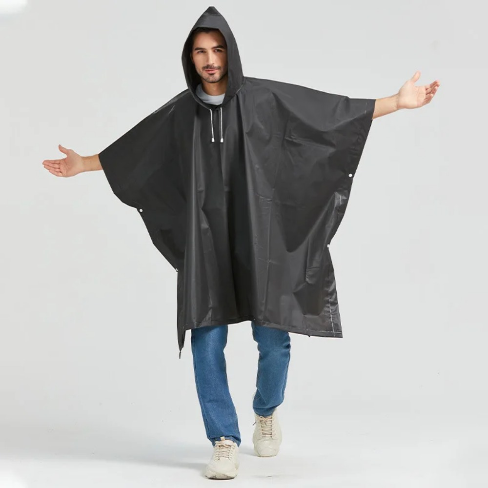 Black Fashion Adult Waterproof – Emergency Poncho Rain Bewertung und Preis