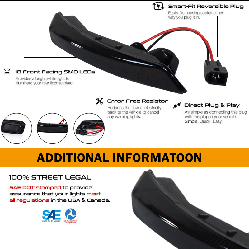 2x Dynamic Side Mirror Lamp Fo – Signal Panel Orange Bewertung und Preis