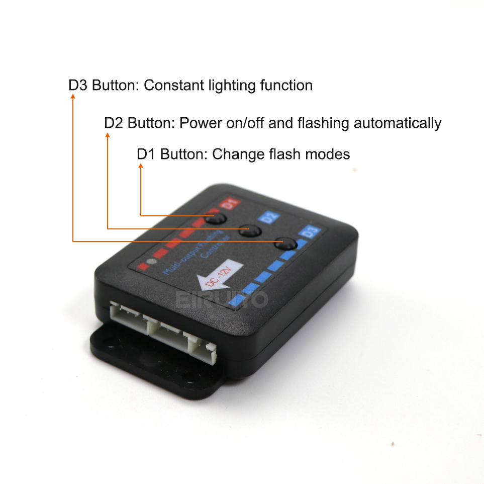 4x 3 LED Grill Car LED Strobe  – Sos Light Strobe Bewertung und Preis