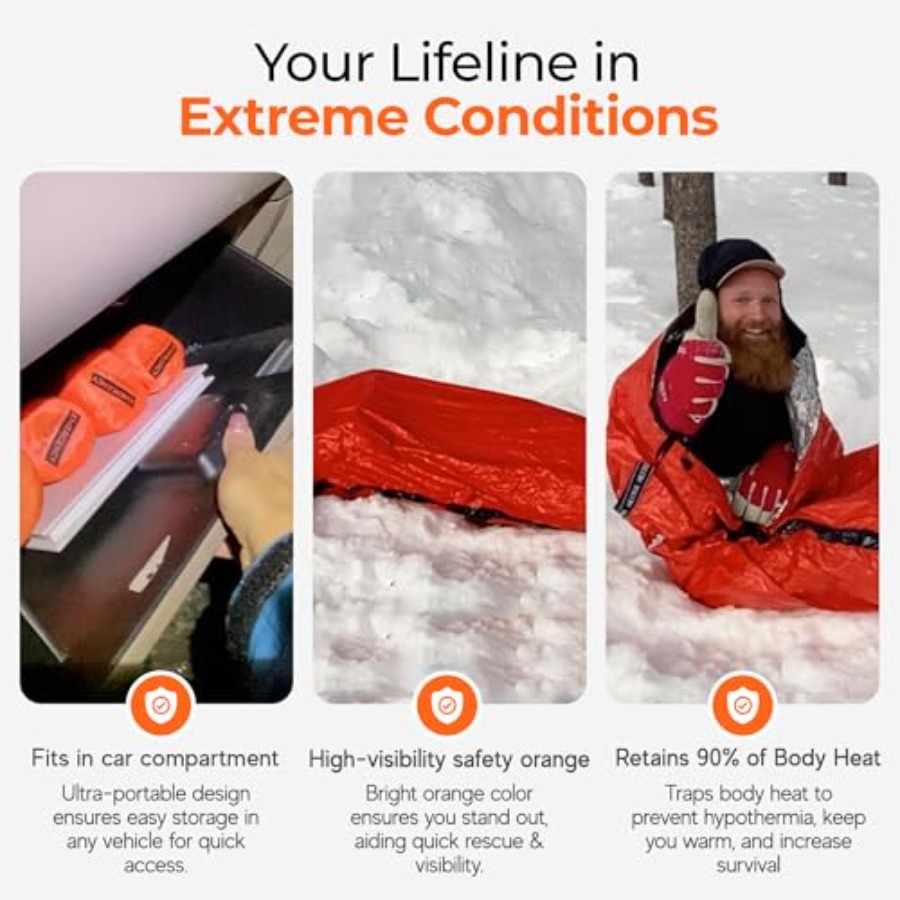 Emergency Sleeping Bag Ultrali – Emergency Mylar Tent Bewertung und Preis